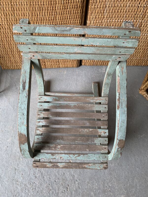 Fauteuil enfant en bois