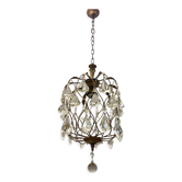 Suspension en cristal, années 1950