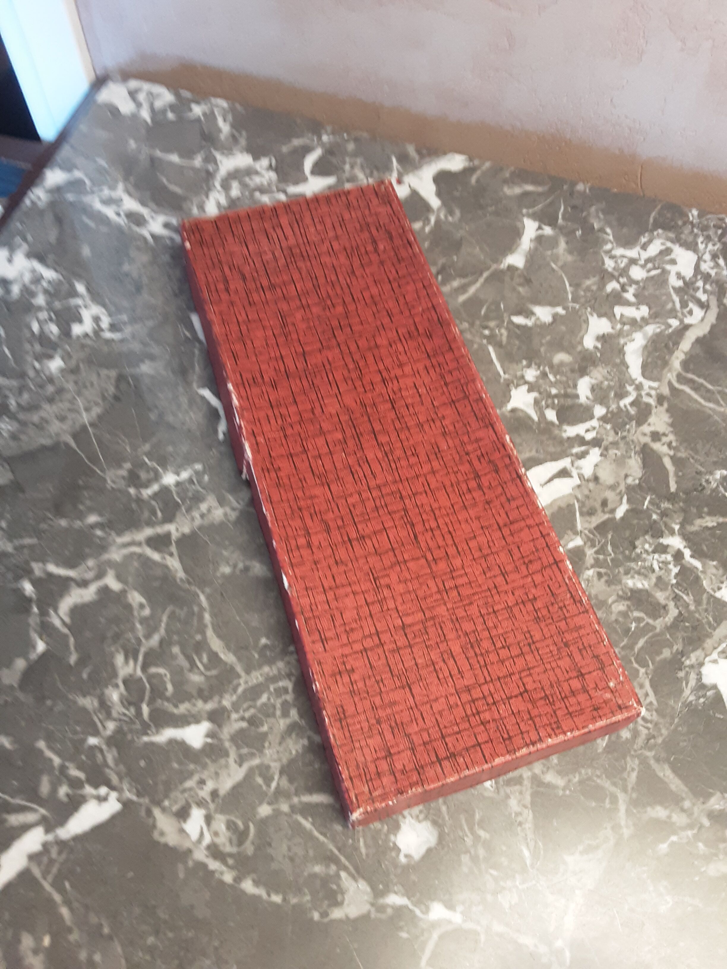 Crystal knife holder box - year 60