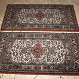 Pair Turkish carpets 120x60cm