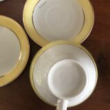 Yellow tea service