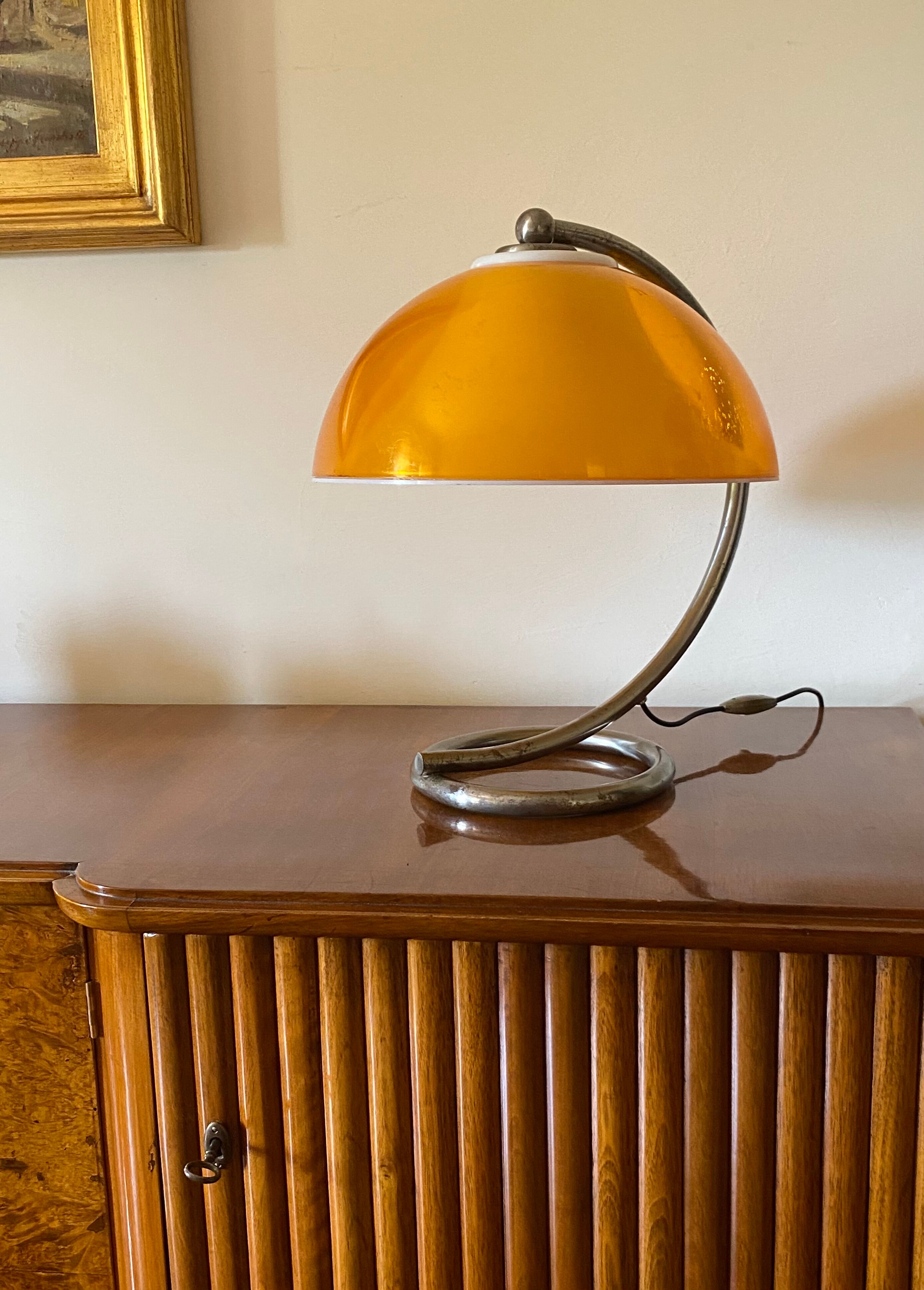 Space age table lamp France 1960s