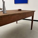 Vintage farm table with 2 large drawers