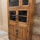 Ancien vaisselier en teck birman