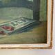 Huile sur bois ancienne datant de 1960