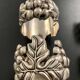 8 Silea France napkin rings grape pattern