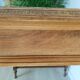 Waxed wooden table, Louis XVI style