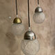 Art deco pendant lamps