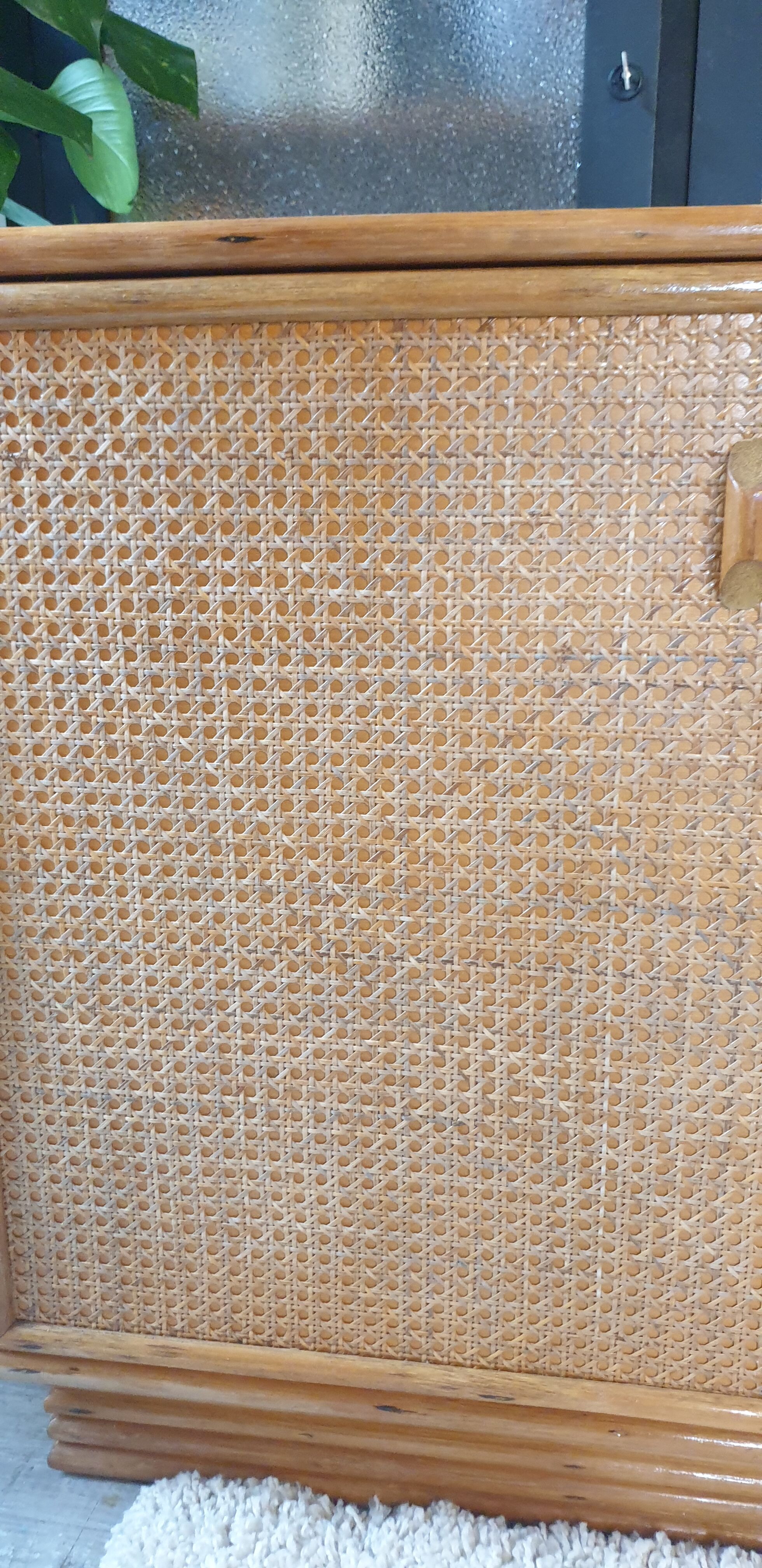 Bamboo and canning sideboard