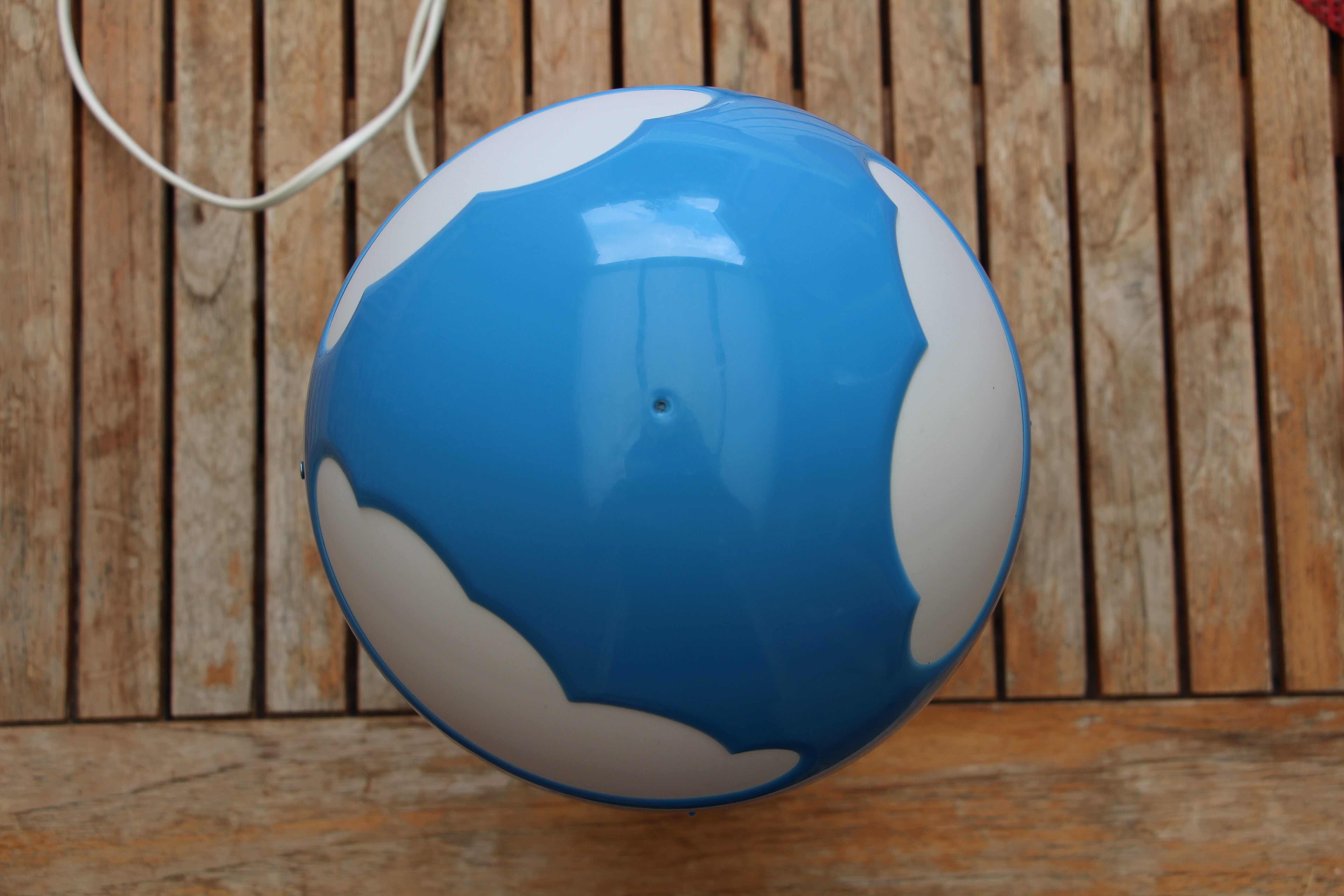 cloud blue bedside lamp IKEA 1990