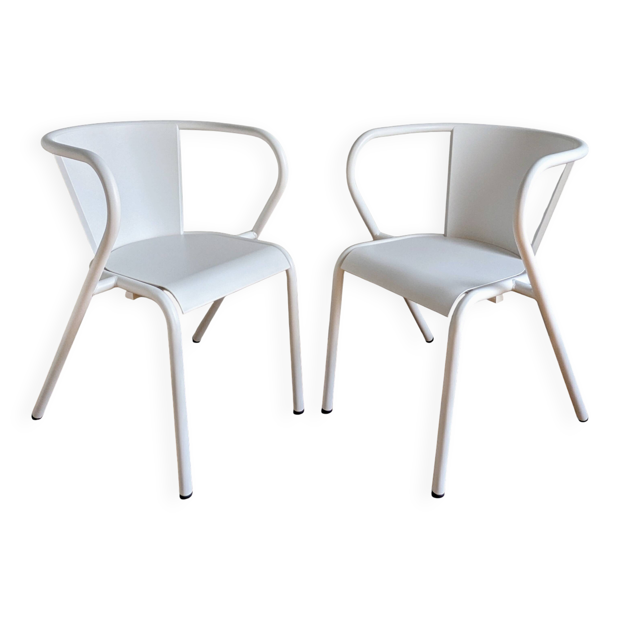 Chaises Adico 5008 blanches