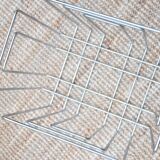 TMP magazine rack in chrome by Willi Glaeser