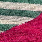 Handcrafted Berber rug, traditionally made, size 250 x 250 cm