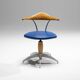 Chaise pivotante, Italie, années 1980