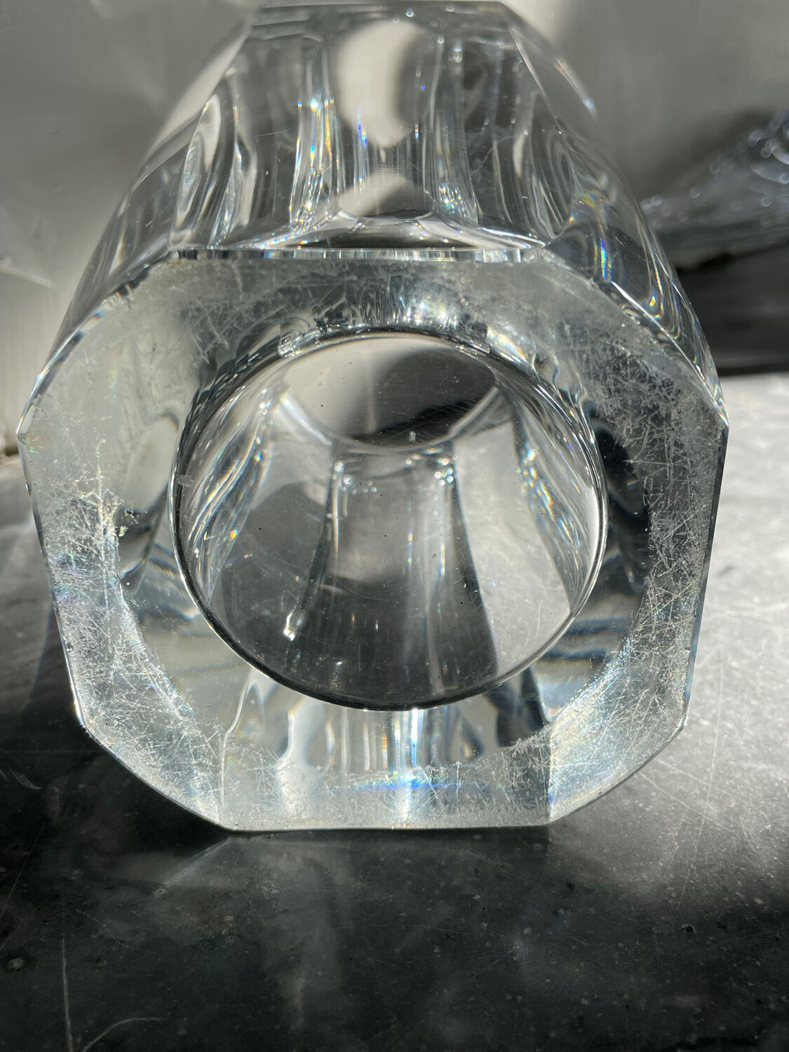 Vase en cristal de Baccarat modèle Diane