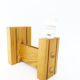 Scandinavian pine wall lamp, 1970-80