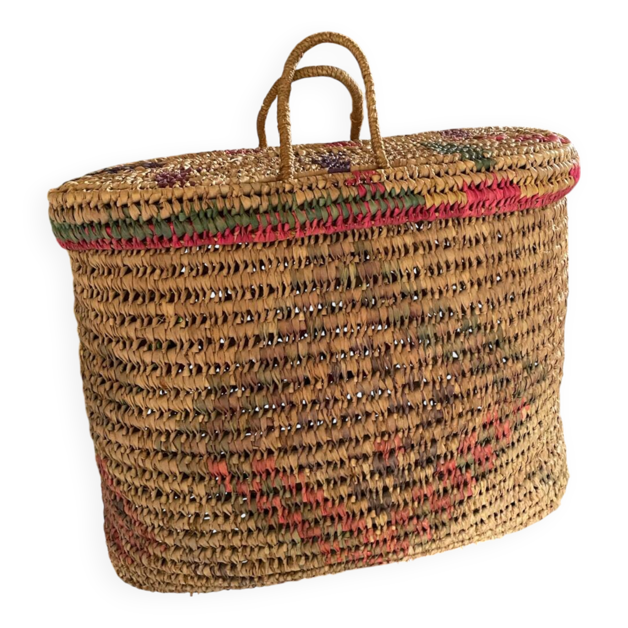 XXL bohemian basket.