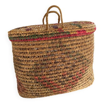 XXL bohemian basket.