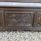 Large Breton storage bench for the entrance.