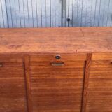 Vintage triple curtain binder 1960