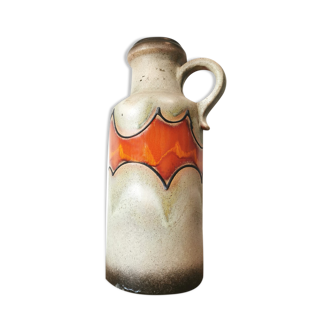 High ceramic vase