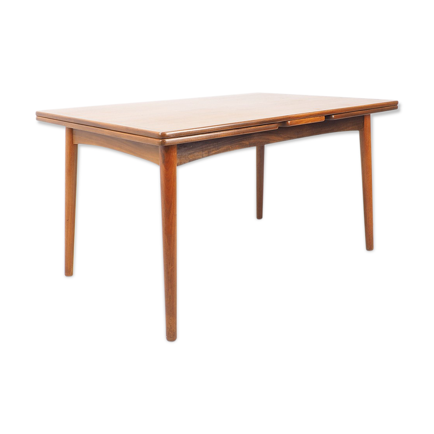 Table extensible en bois de rose de conception danoise, 1960