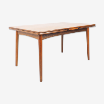 Danish design rosewood extendible dinning table, 1960's