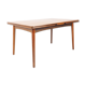 Table extensible en bois de rose de conception danoise, 1960