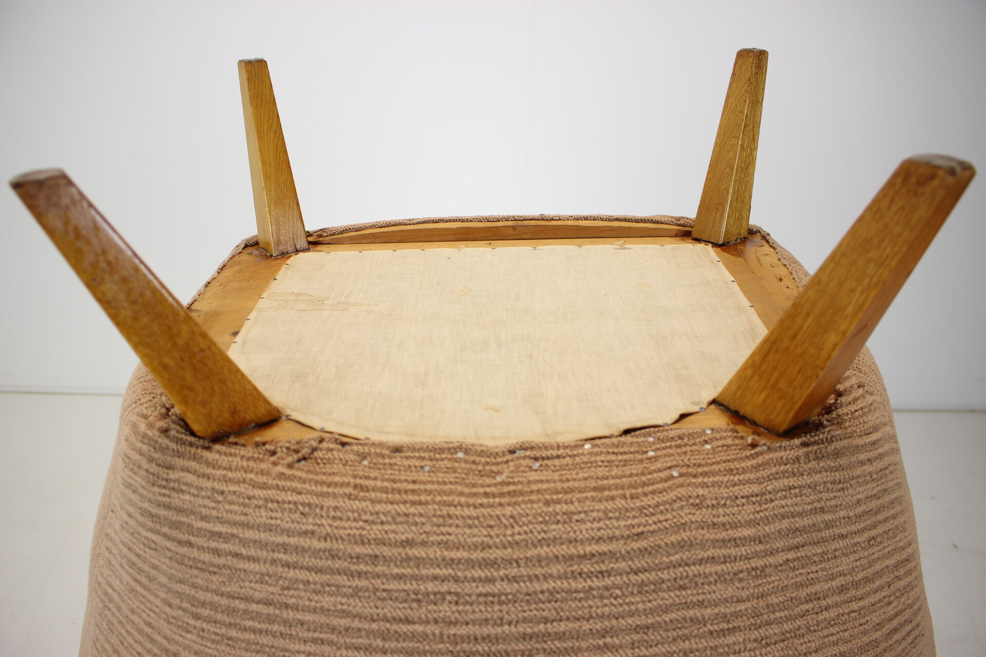 Pair of design club armchairs, 1970's.