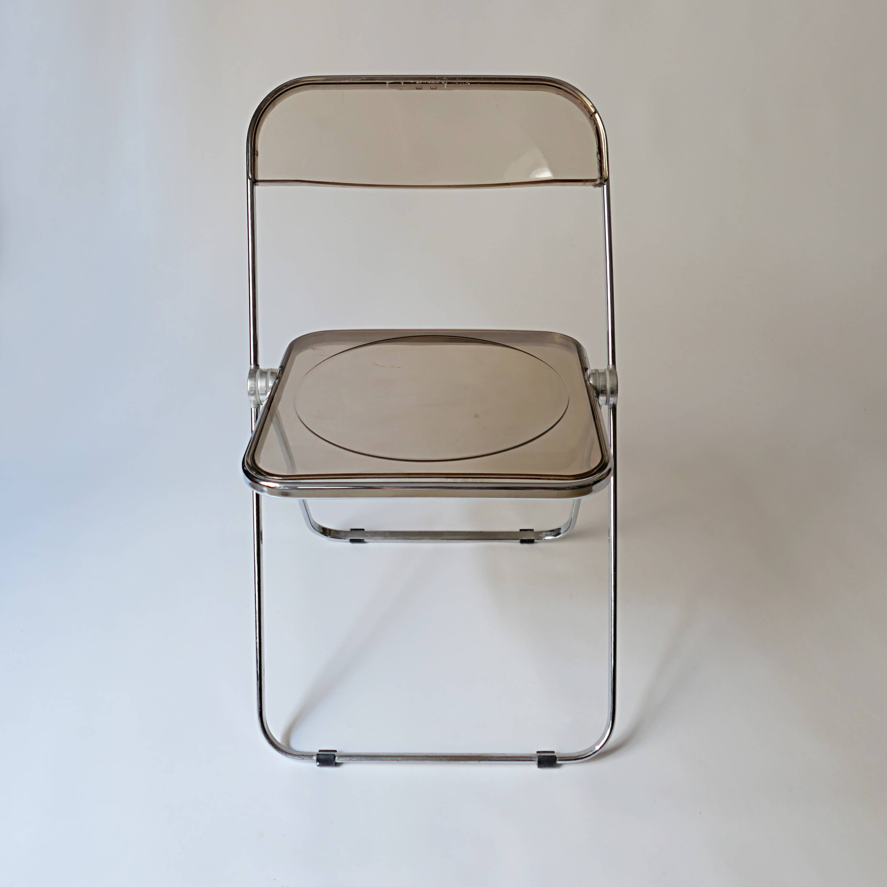 Anonima Castelli Plia Giancarlo Piretti chair 1970 Italian DESIGN