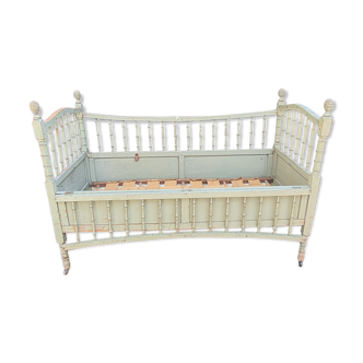 Wooden children's bed