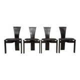 Set of 4 “Totem” chairs by Torstein Nielsen