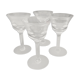 4 Vintage glasses for wine or liqueur