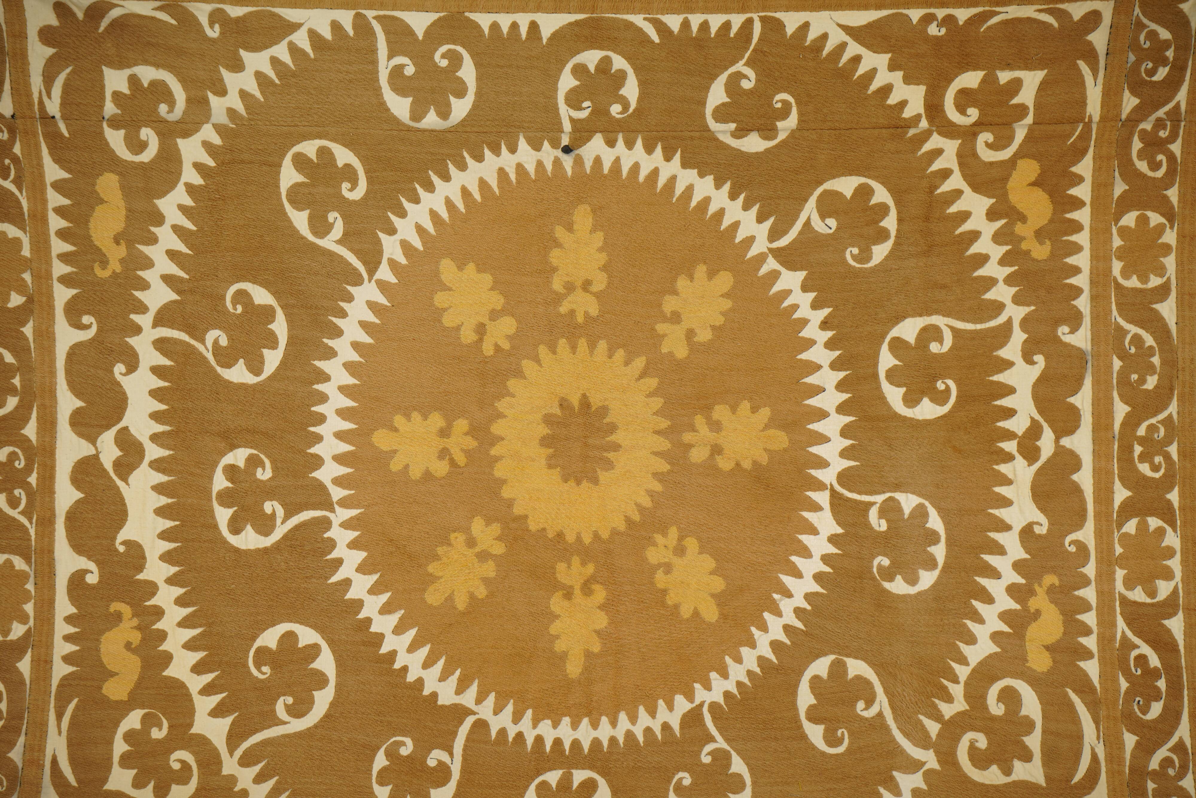 Hand-knotted rug, vintage Turkish rug 113x134 cm