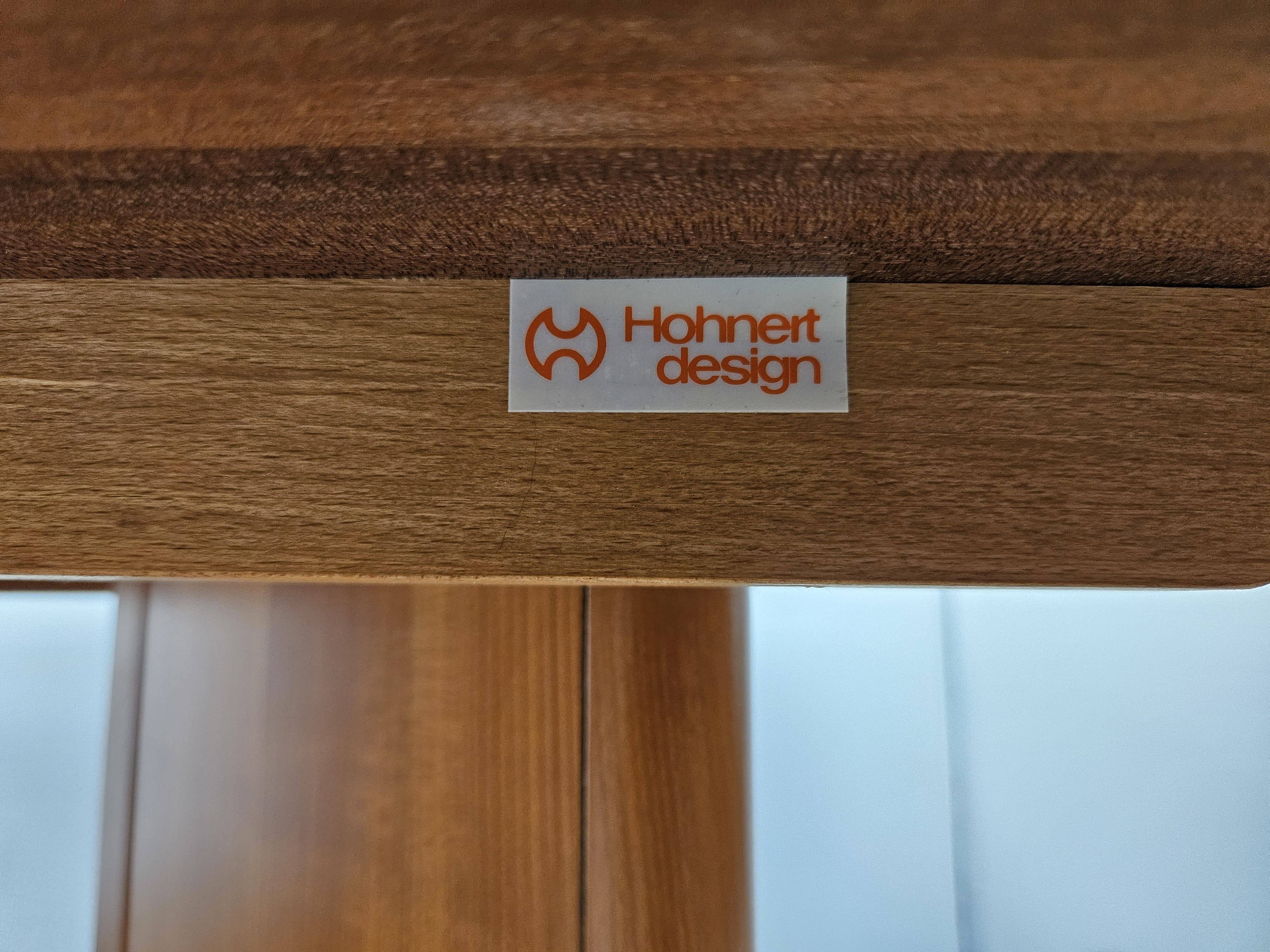 Coffee table with marble top by Hohnert Design, Germany, 1960