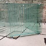 Italian glass coffee table 1970s