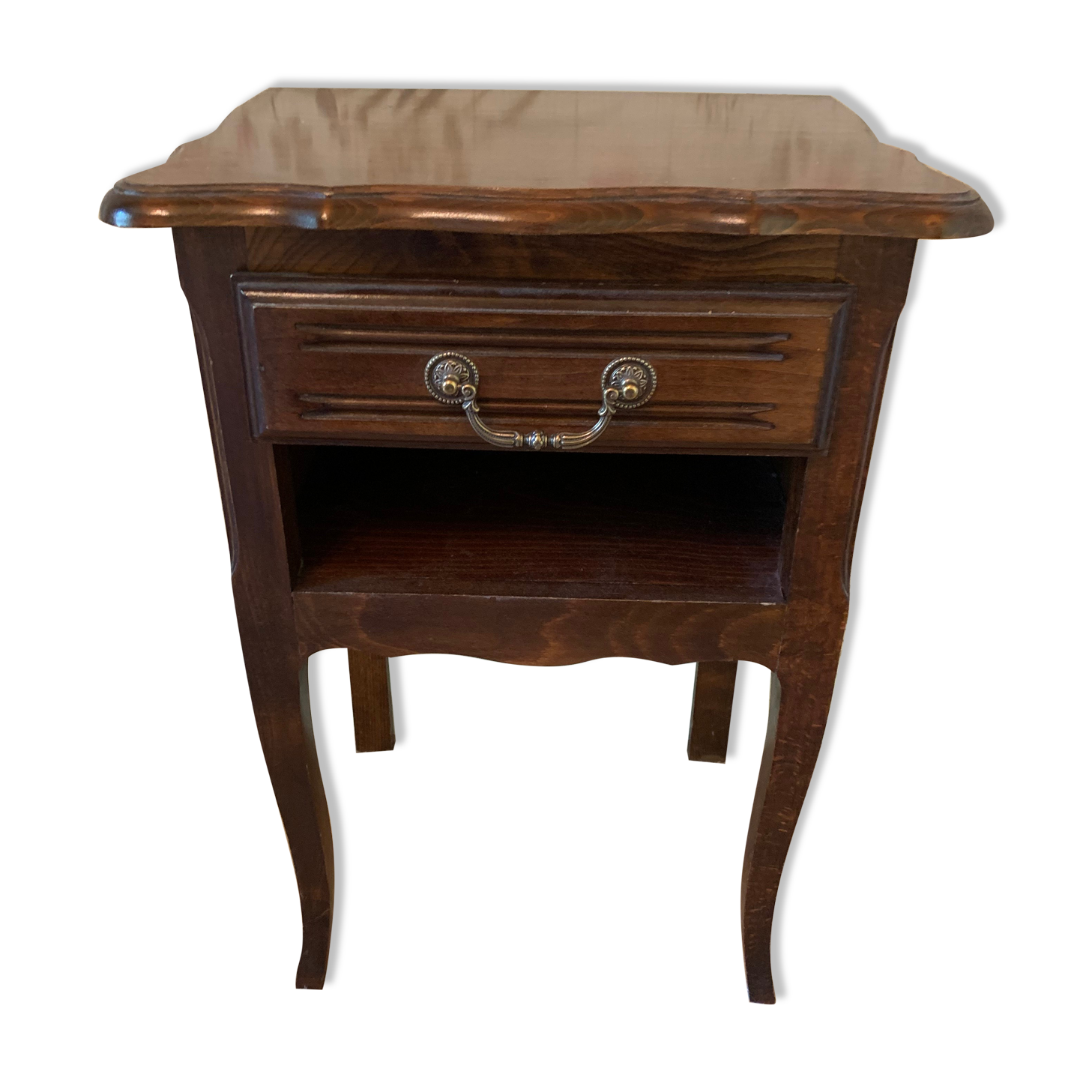 Walnut bedside
