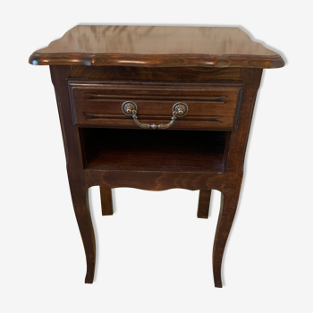 Walnut bedside