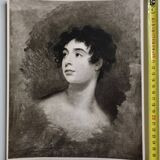 Photographie d'art d'après Sir Thomas Lawrence, Portrait de Femme, années 60-70