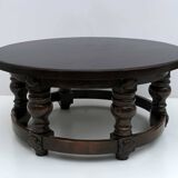 20th Century Louis XIII Style Walnut Coffee Table