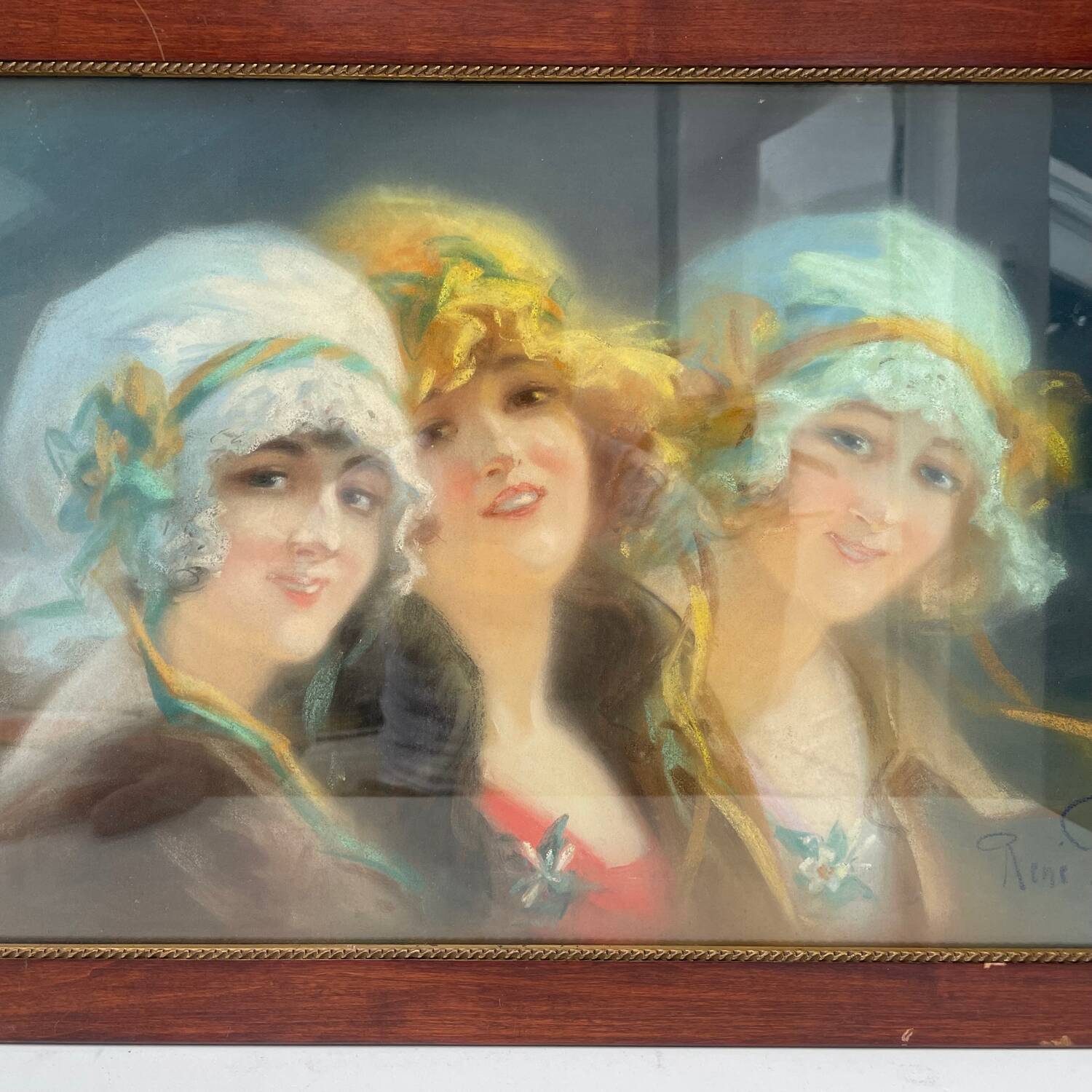 Pastel Rene Louis Pean