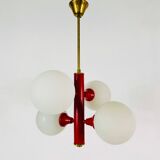 Red suspension by Kaiser, Germany, 60s