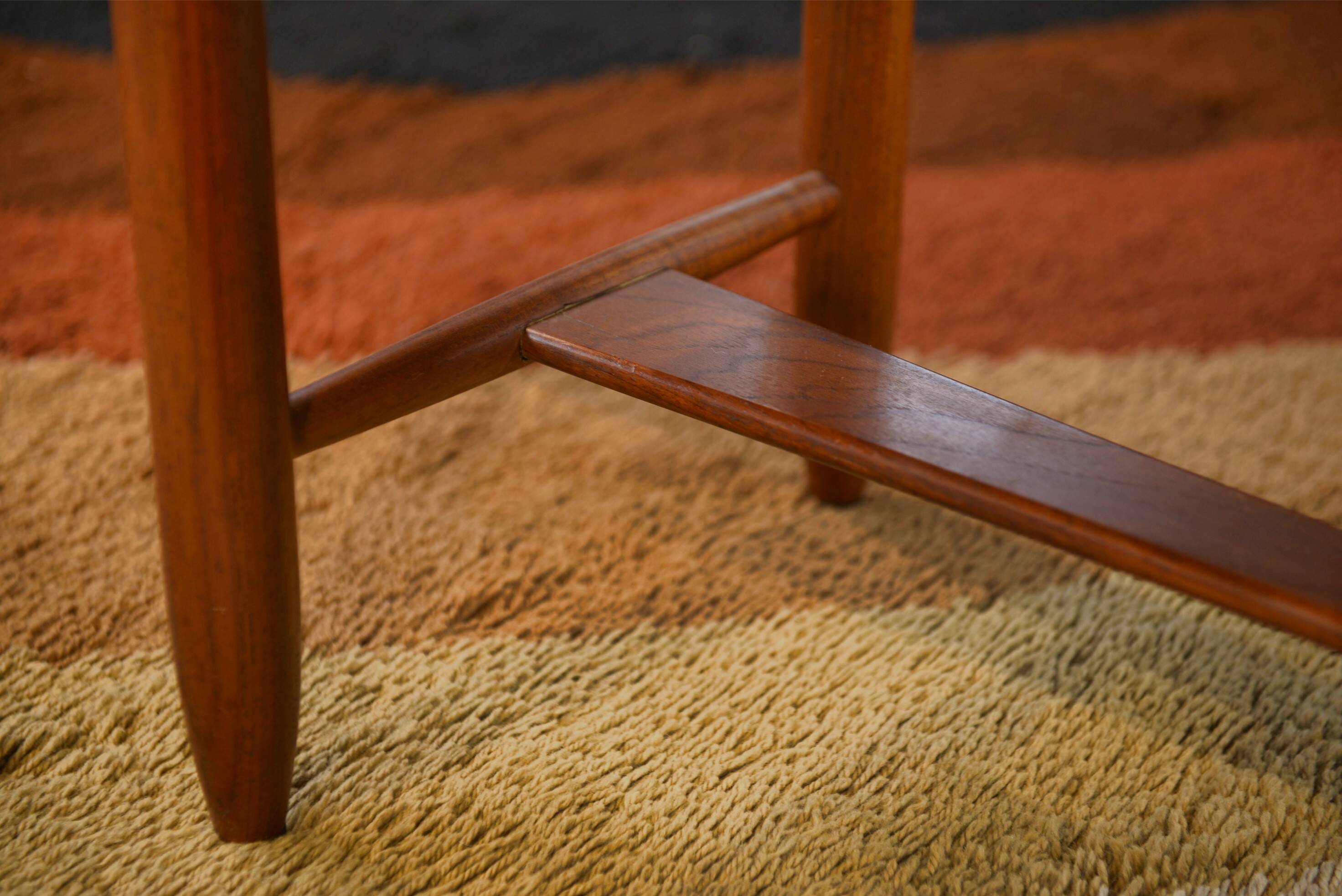 Scandinavian teak coffee table from the 1960s.