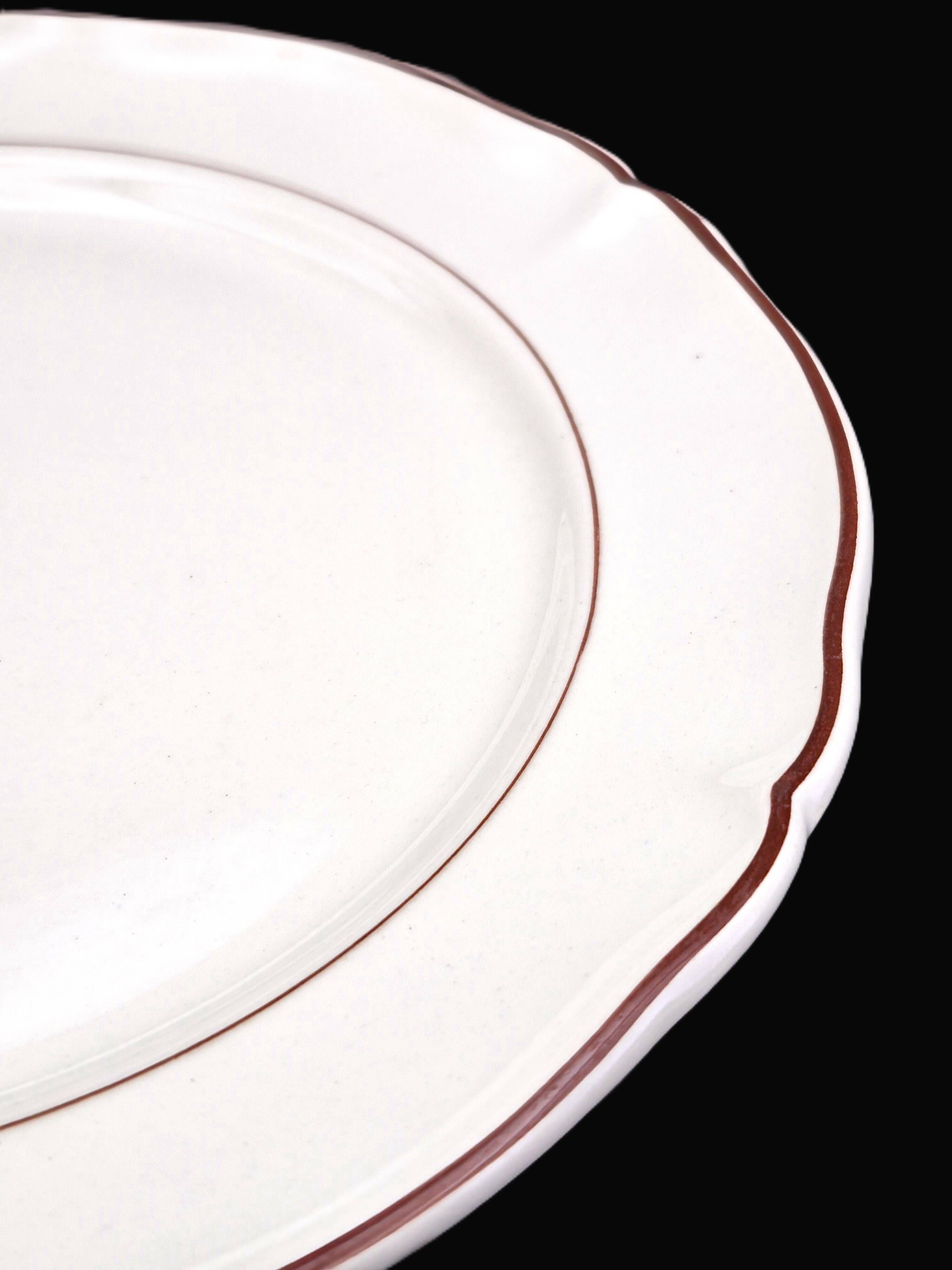 Antique cake stand Villeroy & Boch – Saar, ivory porcelain