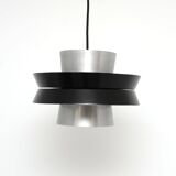 Silver lamp in the style of Trava by Carl Thore, 1960s