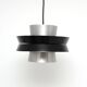 Lampe en argent dans le style de Trava par Carl Thore, années 1960.