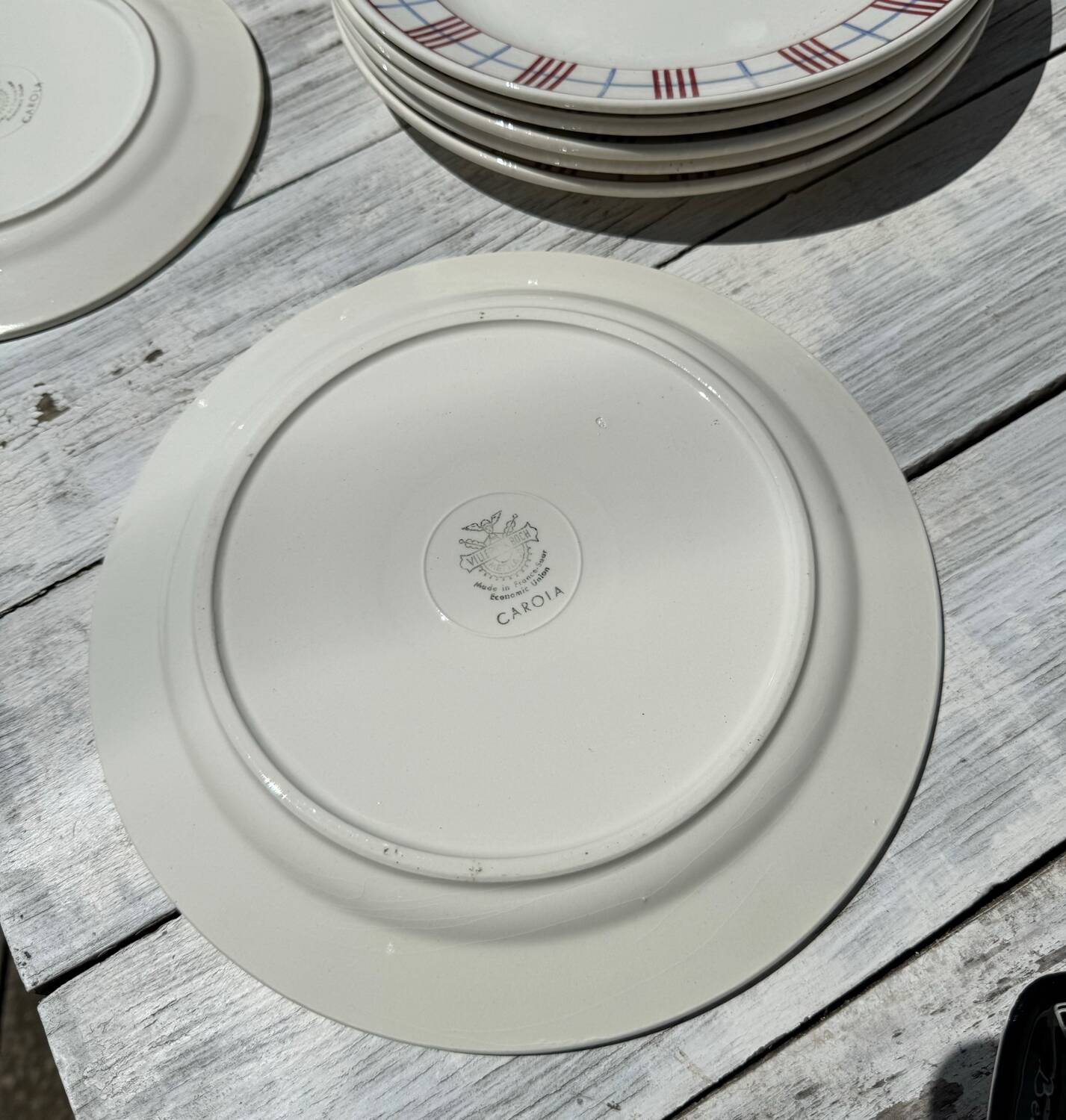 6 Villeroy & Boch Carola dinner plates