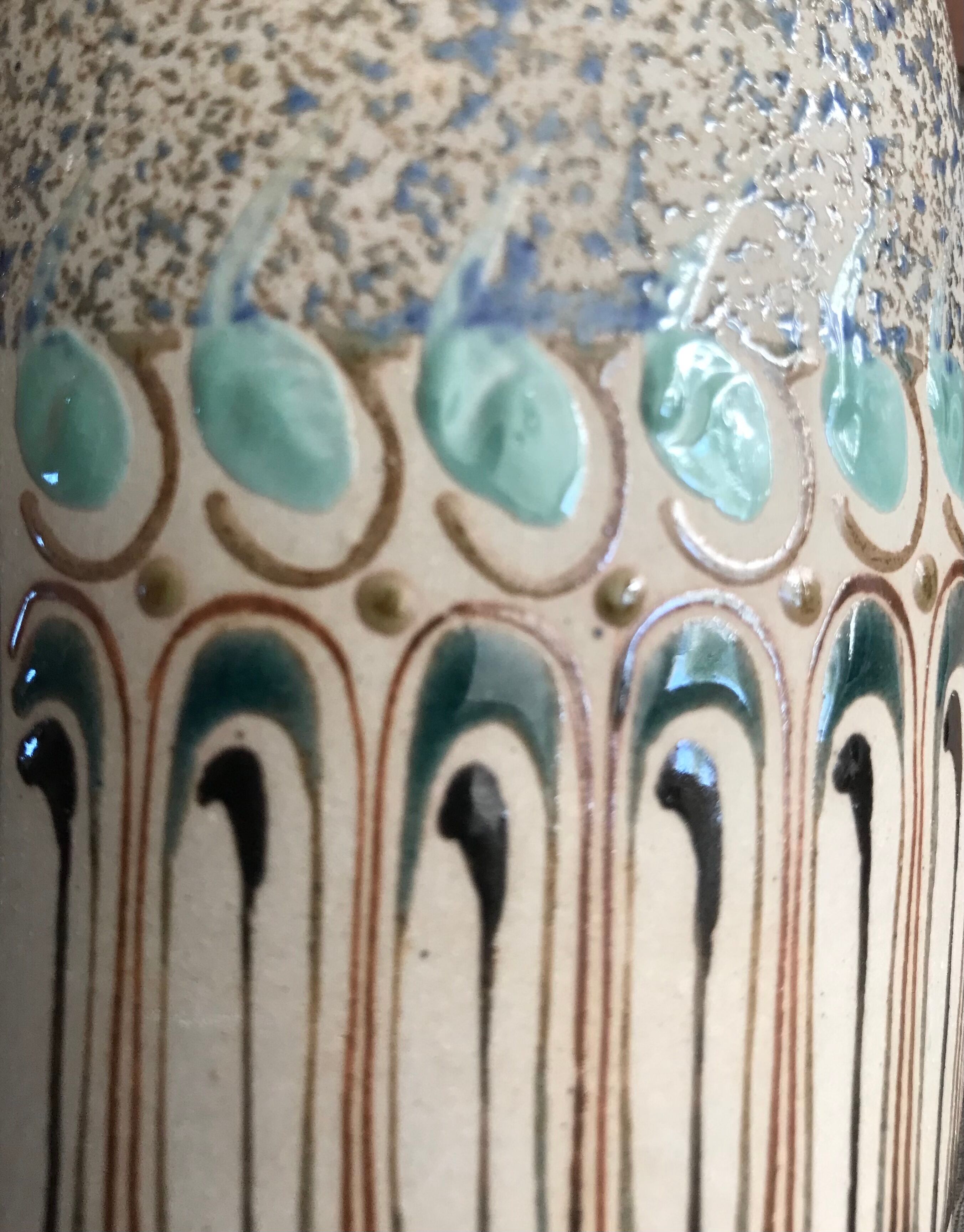 Vintage ceramic candlestick