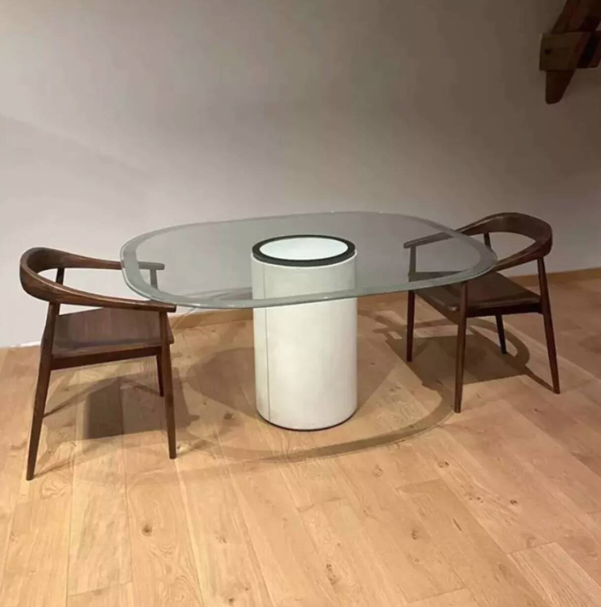 Table a manger « Alto » vintage, Tobia Scarpa B&B Italia 1973