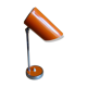 Lampe de bureau en métal orangé des années '50'